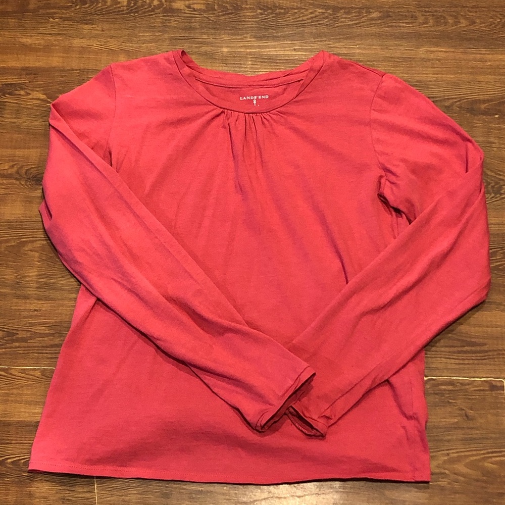 Lands End Girls Long Sleeved Tee